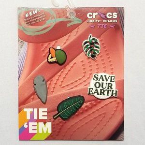 Crocs Jibbitz Save Our Earth Collection 5 pack.